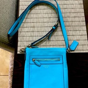 Coach small cross body purse